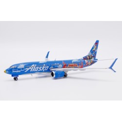 1/400 ALASKA AIRLINES B737-800 PIXAR PIER REG: N537AS W/ ANTENNA EW4738009