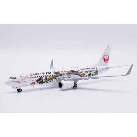 1/400 JAPAN TRANSOCEAN AIR BOEING 737-800 JA11RK WITH ANTENNA EW4738012