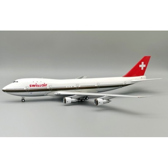 1/200 SWISSAIR BOEING 747-300 POLISHED REG: HB-IGF WITH STAND XX20525