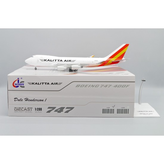 1/200 KALLITA AIR BOEING 747-400F REG: N403KZ WITH STAND I LH2328C