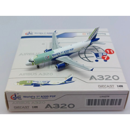 1/400 AIRBUS A320(P2F) WORLDS 1ST A320 REG D-AAES WITH ANT LH4279