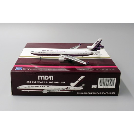 1/400 HOUSE COLOR MCDONNELL DOUGLAS MD-11 N211MD WITH ANTENNA LH4076