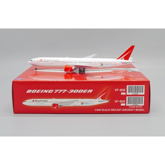 1/400 ROYAL FLIGHT BOEING 777-300(ER) REG: VP-BGK WITH ANTENNNA LH4259