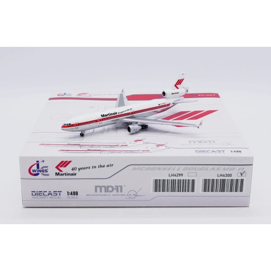 1/400 MARTINAIR MCDONNELL DOUGLAS MD-11 40 YEARS IN THE AIR PH-MCT LH4300