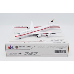 1/400 ABU DHABI AMIRI FLIGHT BOEING 747-8(BBJ) REG: A6-PFA LH4354