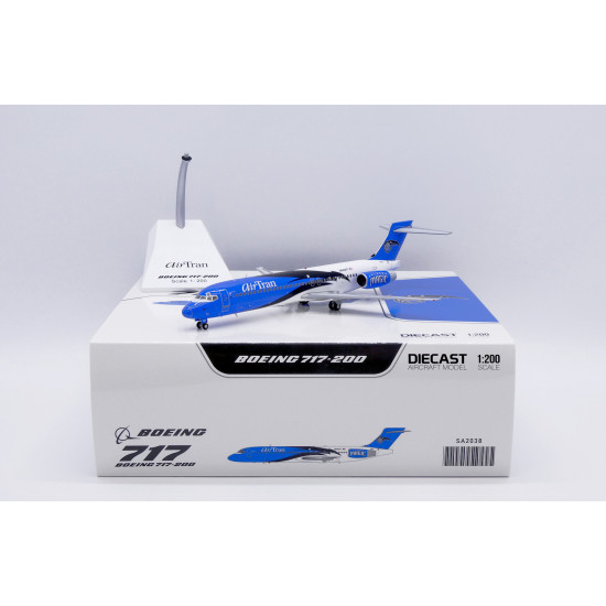 1/200 AIRTRAN AIRWAYS BOEING 717-200 ORLANDO MAGIC LIVERY N949AT SA2038