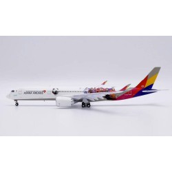 1/400 ASIANA AIRLINES A350-900XWB FLY KOREA HL8381 FLAP DOWN W/ ANTENNA SA4016A