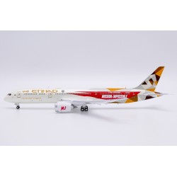 1/400 ETIHAD AIRWAYS B787-9 DREAMLINER 'MI' LIVERY A6-BLO FLAP DOWN SA4034A