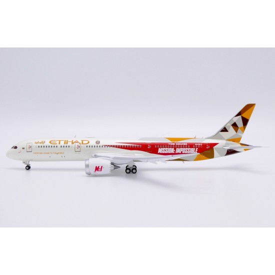 1/400 ETIHAD AIRWAYS B787-9 DREAMLINER 'MI' LIVERY A6-BLO FLAP DOWN SA4034A
