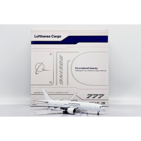 1/400 LUFTHANSA CARGO B777-200LRF FLAP DOWN D-ALFJ WITH ANTENNA XX40031A