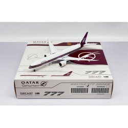 1/400 QATAR AIRWAYS B777-300(ER) RETRO LIVERY A7-BAC WITH ANTENNA XX40068