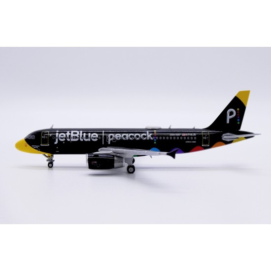 1/400 JETBLUE AIRBUS A320 PEACOCK N706JB WITH ANTENNA XX40195