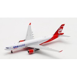 1/400 AIR BERLIN AIRBUS A330-200 REG: D-ABXA ONEWORLD W/ ANTENNA XX4022