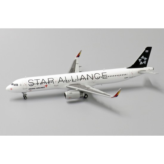 1/400 ASIANA AIRLINES A321 STAR ALLIANCE HL8071 WITH ANTENNA XX4072