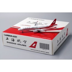 1/400 SHANGHAI AIRLINES AIRBUS A321-200 REG: B-6642 WITH ANT