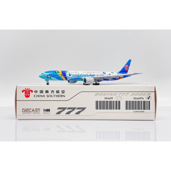 1/400 CHINA SOUTHERN AIRLINES B777-300(ER) FLAP DOWN B-2007 XX4497A