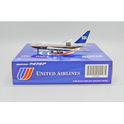 1/400 SOFIA NASA DARA BOEING 747SP UNITED AIRLINES LIVERY WITH ANTENNA XX4963