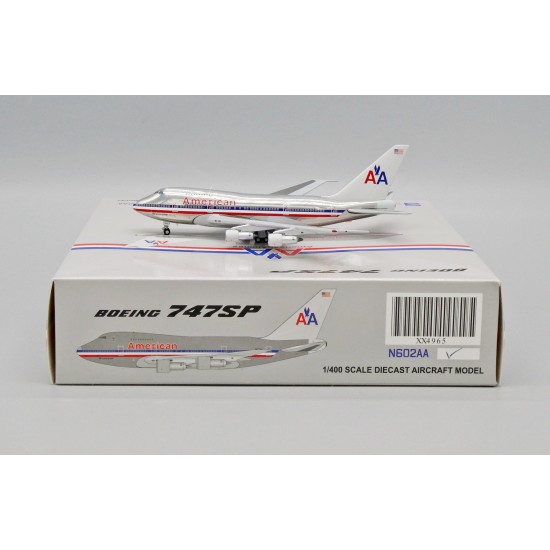 1/400 AMERICAN AIRLINES BOEING 747SP N602AA WITH ANTENNA XX4965