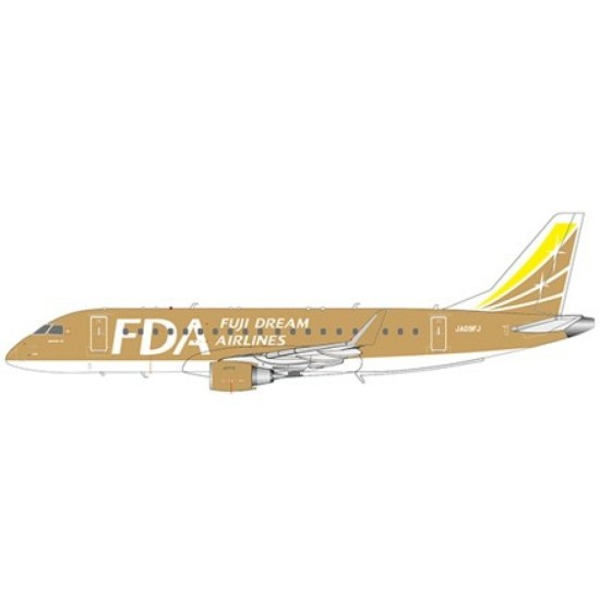 1/200 FUJI DREAM AIRLINES EMBRAER 170-200STD GOLD COLOR REG: