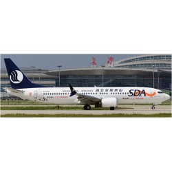 1/400 SHANGDONG AIRLINES BOEING 737-8 MAX GUOMEI LIVERY REG: 1/400 SHANGDONG AIRLINES BOEING 737-8 MAX GUOMEI LIVERY REG: