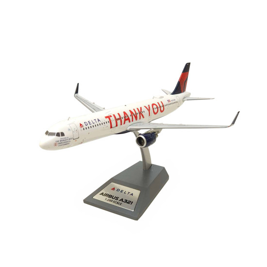 1/200 DELTA AIR LINES A321-211 THANK YOU N391DN WITH STAND JF-A321-008