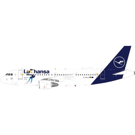 1/200 A319-114 LUFTHANSA LU THE DUCK D-AILU