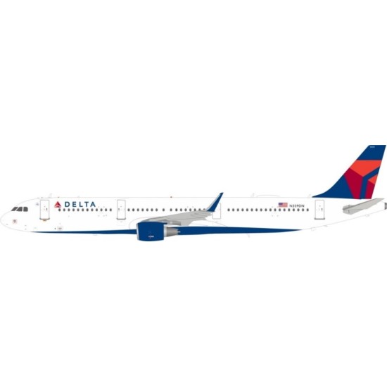 D 1/200 DELTA AIR LINES AIRBUS A321-211 N359DN WITH STAND