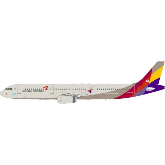 1/200 A321-231 ASIANA AIRLINES HL8279 WITH STAND