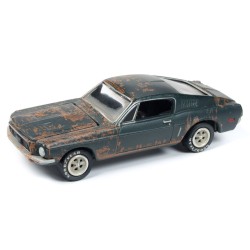 JOHNNY LIGHTNING 1/64 BARN PIKE'S PEAK W/1968 FORD MUSTANG RUSTY JOHNNY LIGHTNING 1/64 BARN PIKE'S PEAK W/1968 FORD MUSTANG RUSTY