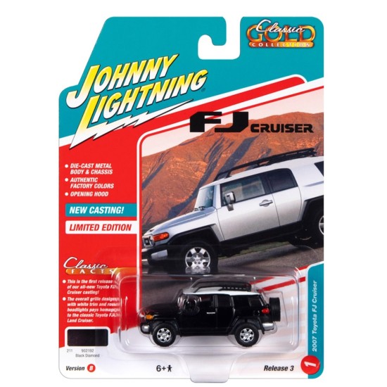 1/64 2007 TOYOTA FJ CRUISER BLACK DIAMOND JLCG030B-1