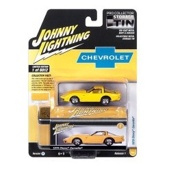 1/64 1979 CHEVY CORVETTE YELLOW WITH TIN JLCT011 B