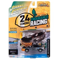 1/64 24 HRS OF LEMONS 1990S FORD MUSTANG BLACK/DARK SILVER JLSF025 A 1/64 24 HRS OF LEMONS 1990S FORD MUSTANG BLACK/DARK SILVER JLSF025 A