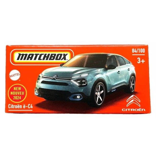 MATCHBOX 2024 POWERGRABS CITROEN E-C4 84/100 HVP39