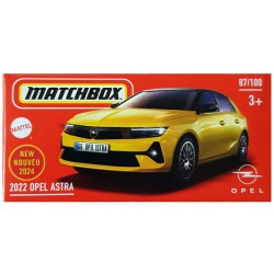 MATCHBOX 2024 POWERGRABS 2022 OPEL ASTRA YELLOW 87/100 HVP45