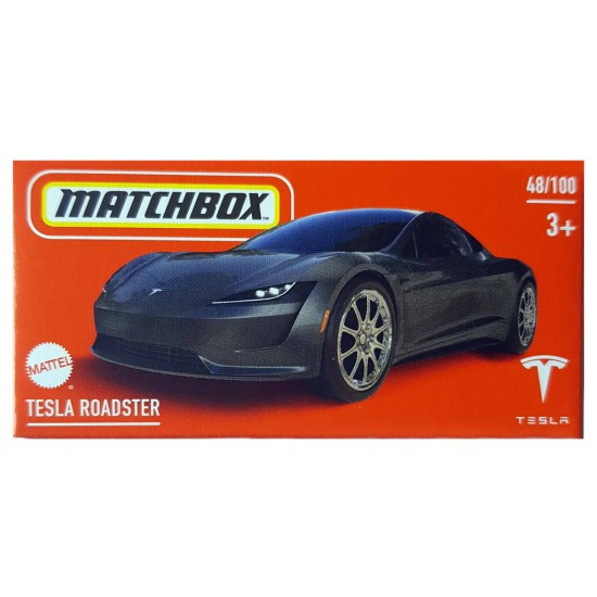 MATCHBOX 2024 POWERGRABS TESLA ROADSTER 48/100 HVR19