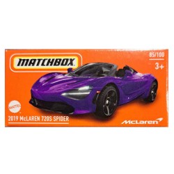 MATCHBOX 2024 POWERGRABS 2019 MCLAREN 720S SPIDER 85/100 HVR27