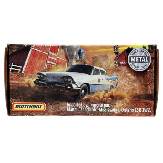 MATCHBOX POWER GRABS '59 DODGE CORONET POLICE CAR MBX COUNTRYSIDE 94/100