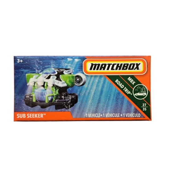 MATCHBOX POWER GRABS SUB SEEKER MBX ROAD-TRIP 27/35 FHX92