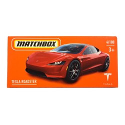 MATCHBOX 2021 POWER GRABS TESLA ROADSTER 4/100 GXN40