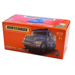 MATCHBOX 2021 POWER GRABS INTERNATIONAL ARMORED CAR 80/100 GXN94