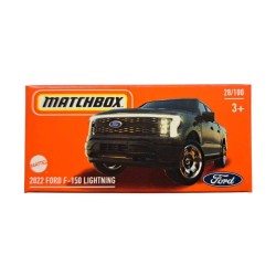 MATCHBOX 2024 POWERGRABS 2022 FORD F-150 LIGHTNING 28/100 HVR03 MATCHBOX 2024 POWERGRABS 2022 FORD F-150 LIGHTNING 28/100 HVR03