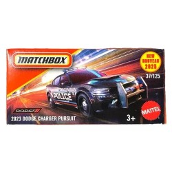 MATCHBOX 2024 POWERGRABS 2023 DODGE CHARGER PURSUIT 37/125 JBV01 MATCHBOX 2024 POWERGRABS 2023 DODGE CHARGER PURSUIT 37/125 JBV01