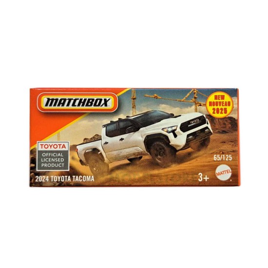 MATCHBOX 2024 POWERGRABS 2024 TOYOTA  TACOMA 65/125 JBV11