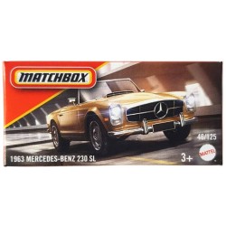 MATCHBOX 2024 POWERGRABS 1963 MERCEDES-BENZ 230 SL 46/100 JBV62
