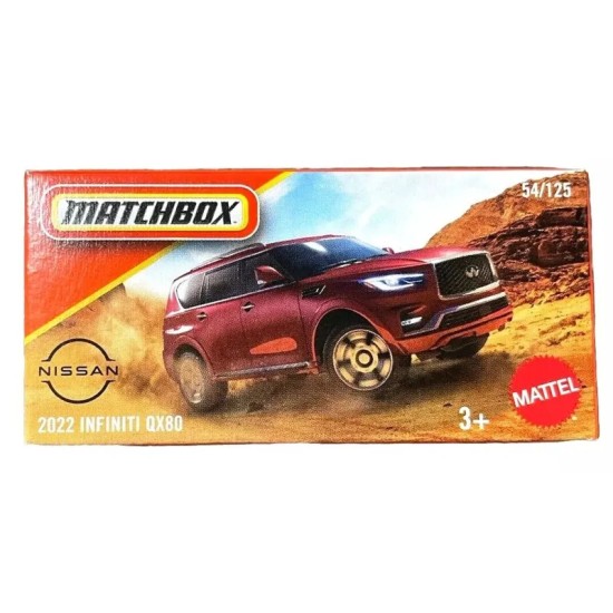 MATCHBOX 2024 POWERGRABS 2022 INFINITI QX80 54/125 JBV74