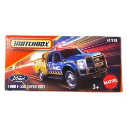 MATCHBOX 2024 POWERGRABS FORD F-550 SUPER DUTY 41/125 JBV91 MATCHBOX 2024 POWERGRABS FORD F-550 SUPER DUTY 41/125 JBV91