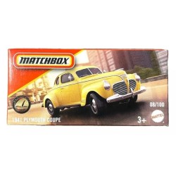 MATCHBOX 2024 POWERGRABS 1941 PLYMOUTH COUPE 08/100 JFT04