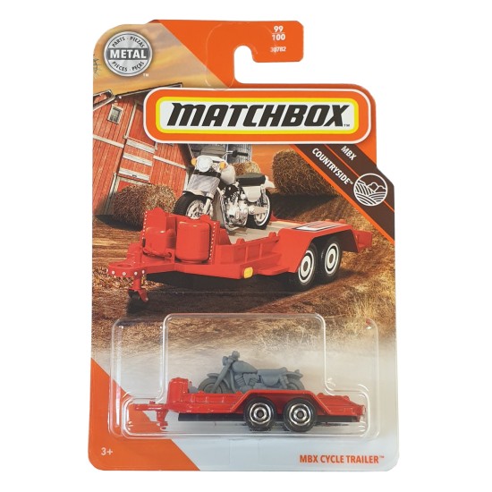 MATCHBOX 1/64 MBX CYCLE TRAILER 99/100 GKK35