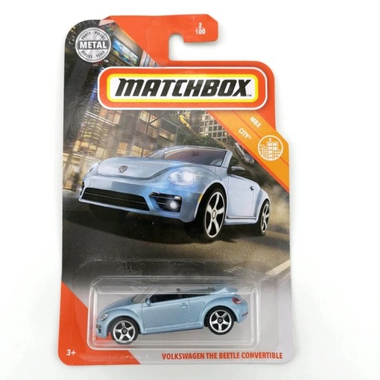 MATCHBOX MBX CITY VOLKSWAGEN THE BEETLE CONVERTIBLE 2/100