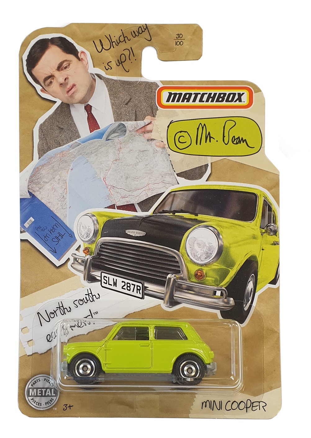 mr bean mini cooper matchbox